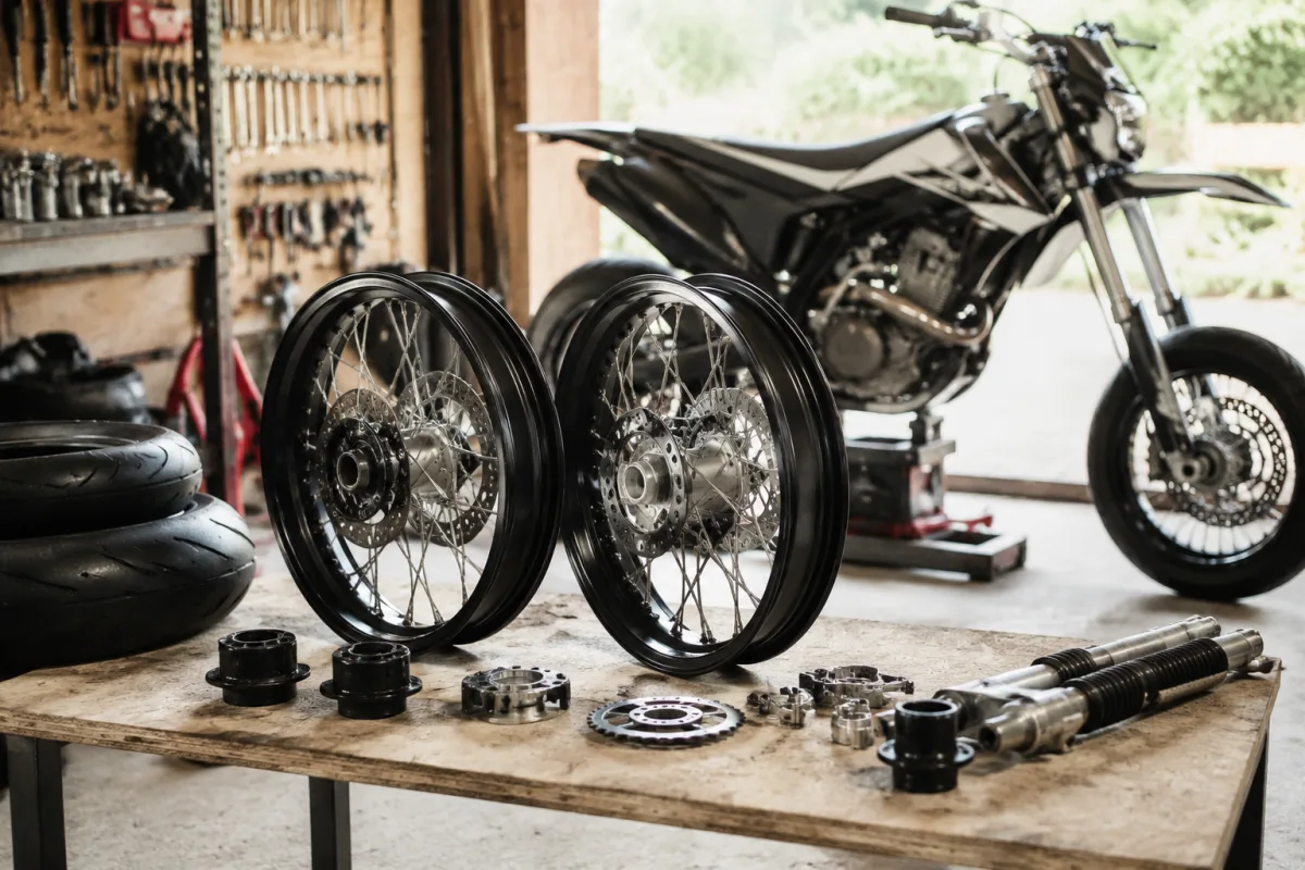 jante 17 pouces pour supermotard