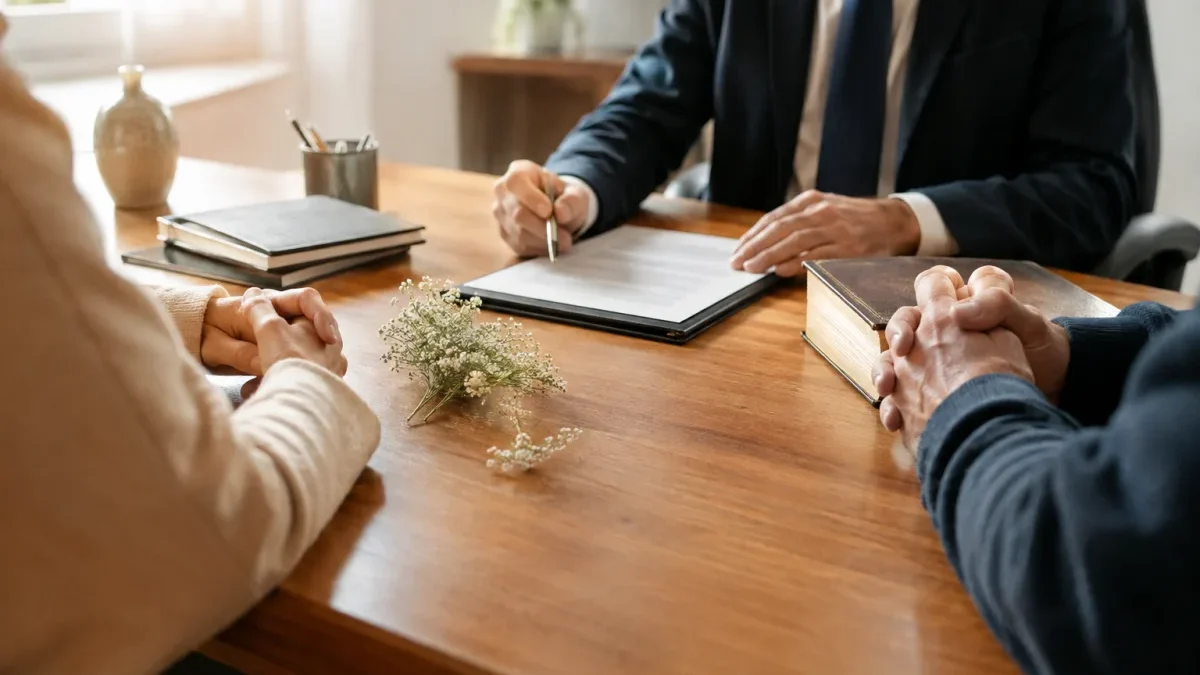 Quelle est la démarche auprès du notaire après un décès pour la succession ?